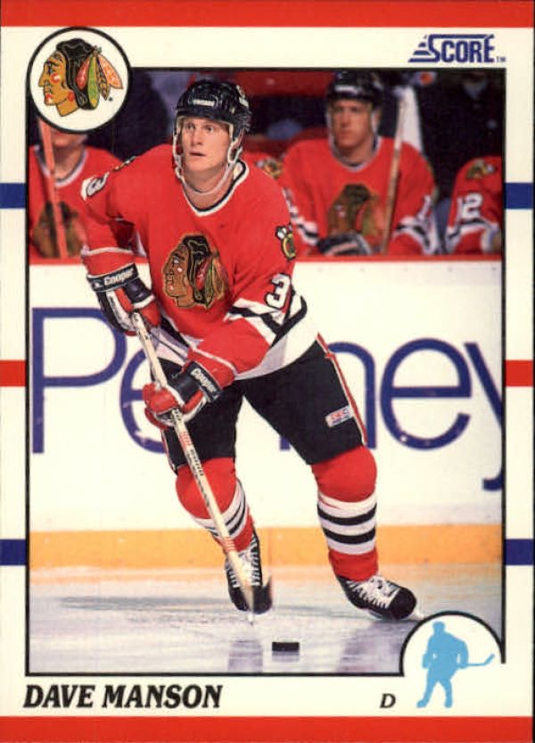 NHL 1990-91 Score - No 193 - Dave Manson