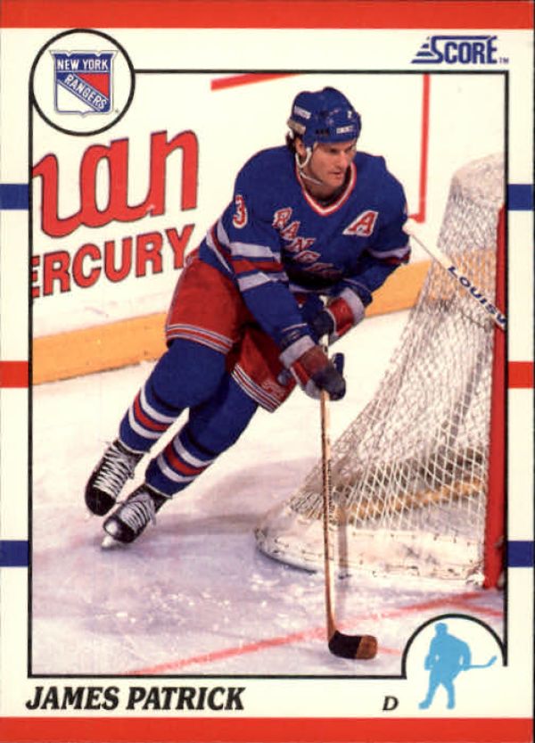 NHL 1990-91 Score - No 194 - James Patrick