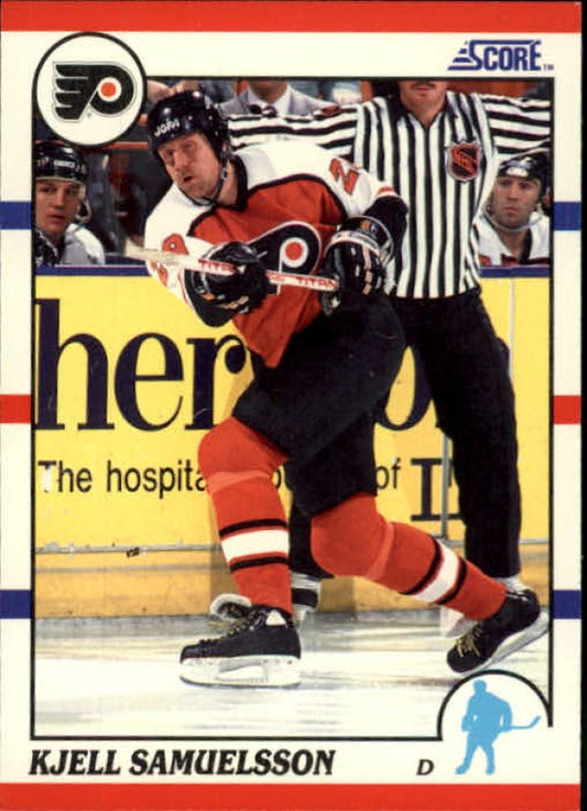 NHL 1990-91 Score - No 197 - Kjell Samuelsson