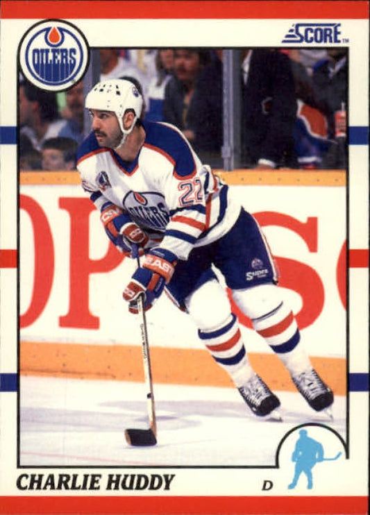 NHL 1990-91 Score - No 199 - Charlie Huddy