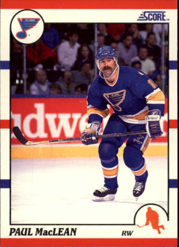 NHL 1990-91 Score - No 203 - Paul MacLean