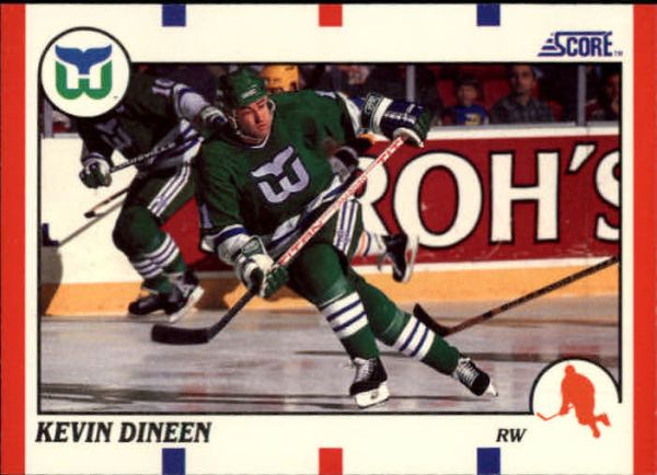 NHL 1990-91 Score - No 212 - Kevin Dineen