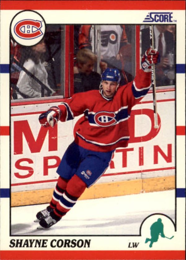 NHL 1990-91 Score - No 213 - Shayne Corson