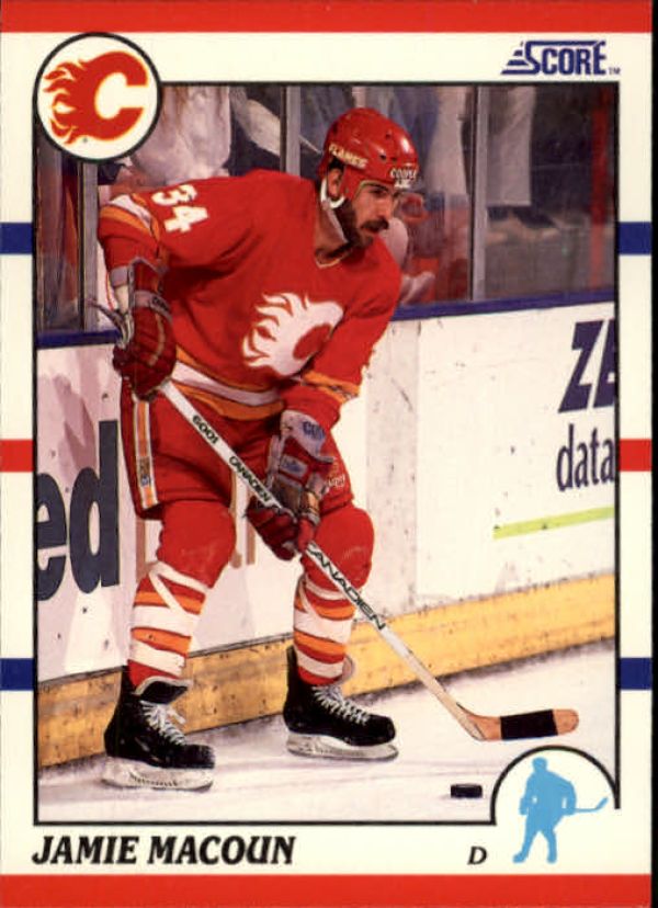 NHL 1990-91 Score - No 216 - Jamie Macoun