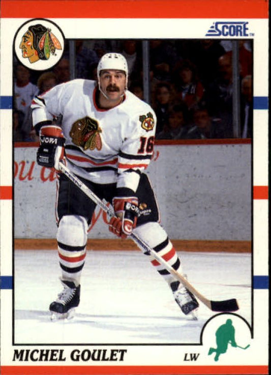 NHL 1990-91 Score - No 221 - Michel Goulet