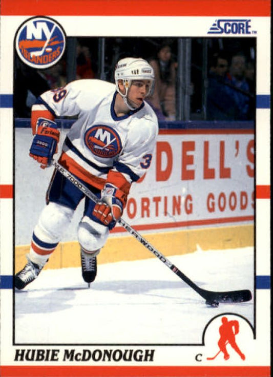 NHL 1990-91 Score - No 222 - Hubie McDonough