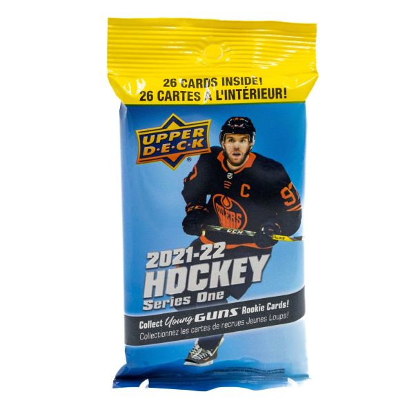 NHL 2021-22 Upper Deck Series 1 Fat Pack