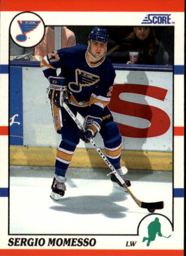 NHL 1990-91 Score - No 224 - Sergio Momesso