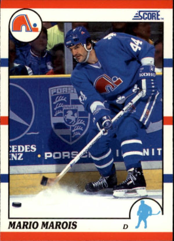 NHL 1990-91 Score - No 229 - Mario Marois