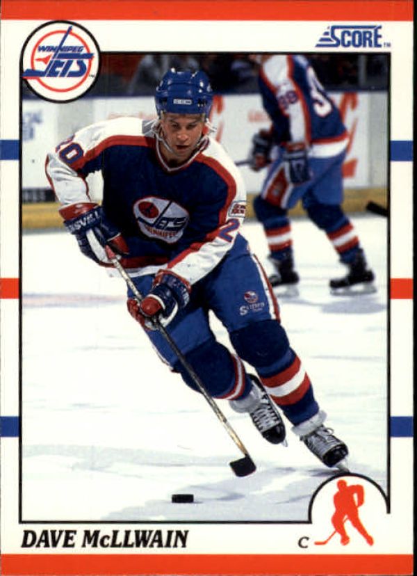 NHL 1990-91 Score - No 231A - Dave McLlwain