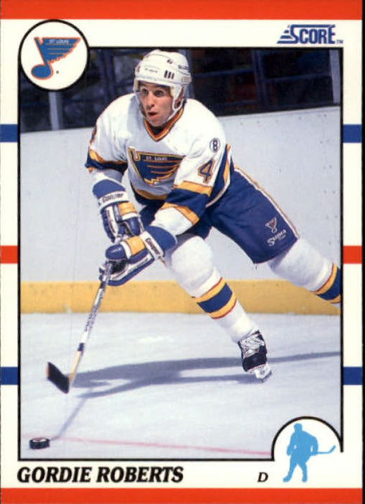 NHL 1990-91 Score - No 245 - Gordie Roberts