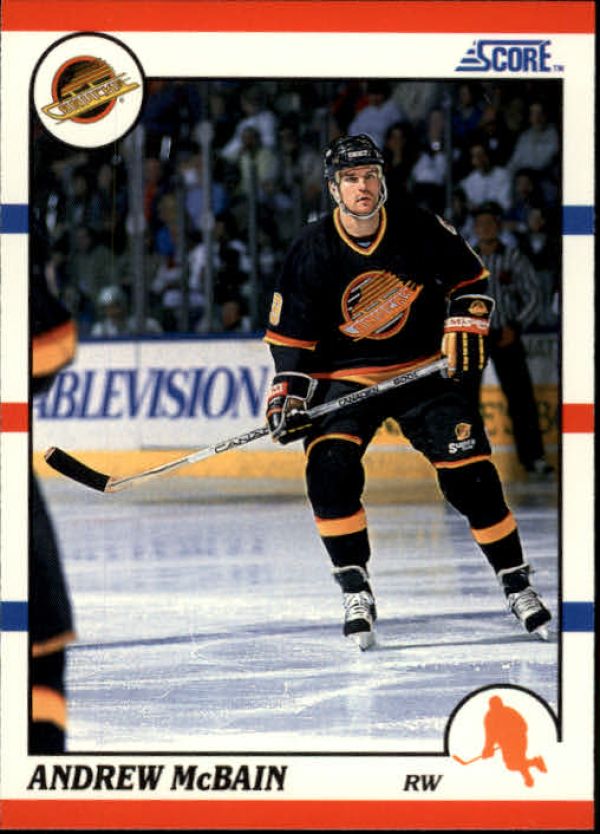 NHL 1990-91 Score - No 257 - Andrew McBain