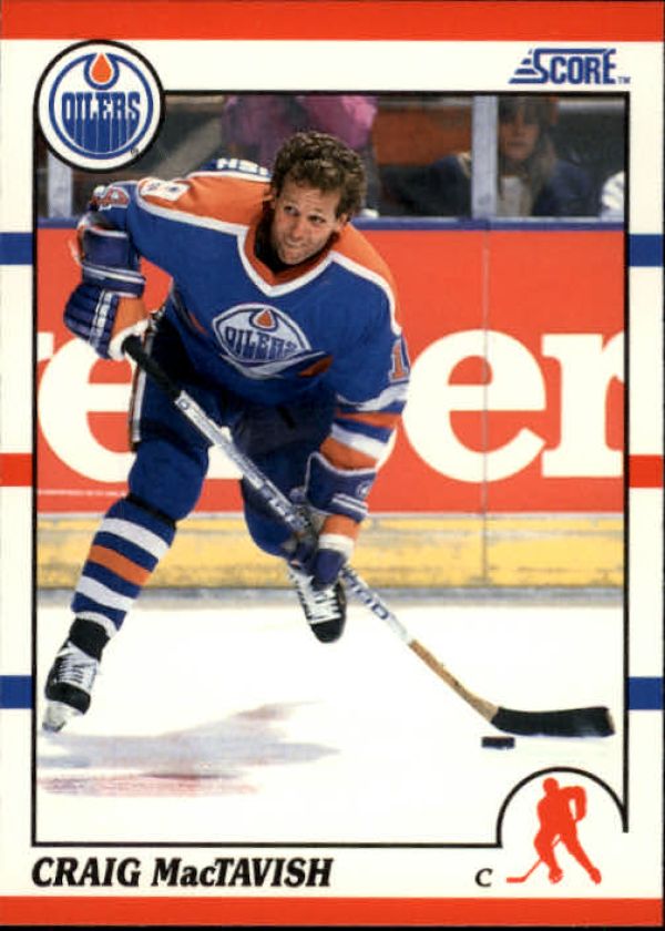 NHL 1990-91 Score - No 258 - Craig McTavish