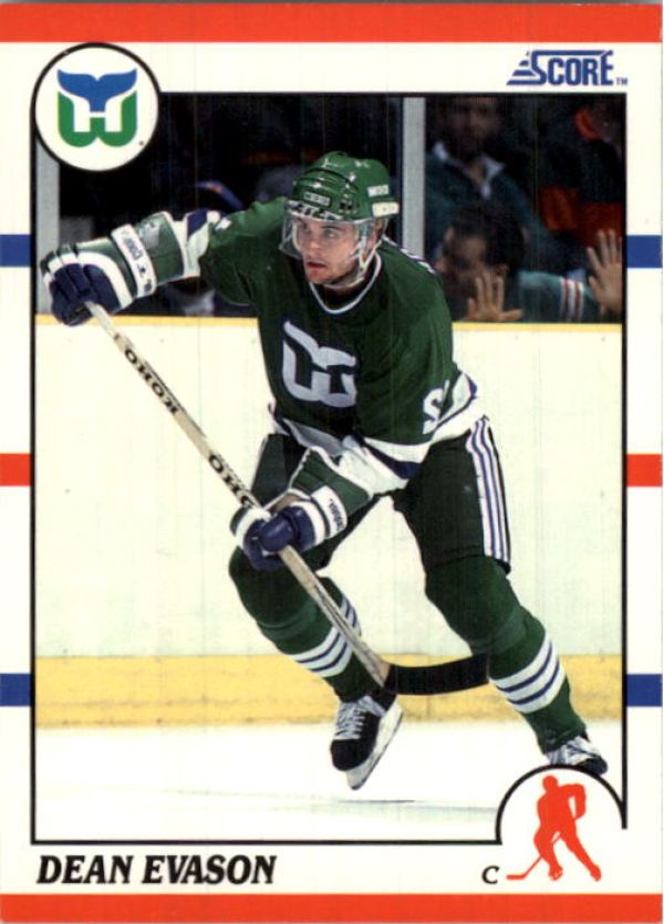 NHL 1990-91 Score - No 259 - Dean Evason