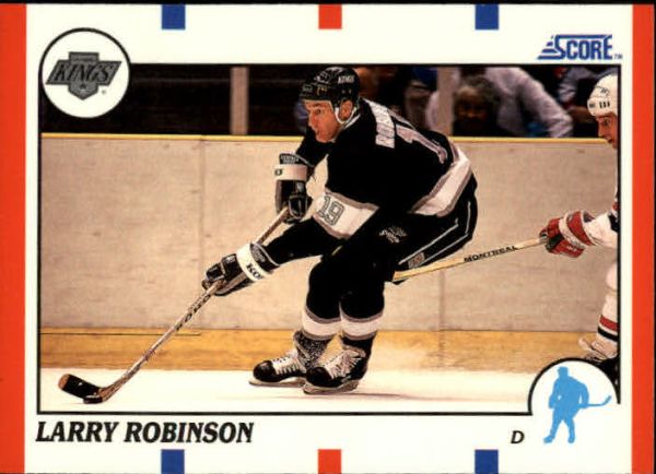 NHL 1990-91 Score - No 260 - Larry Robinson