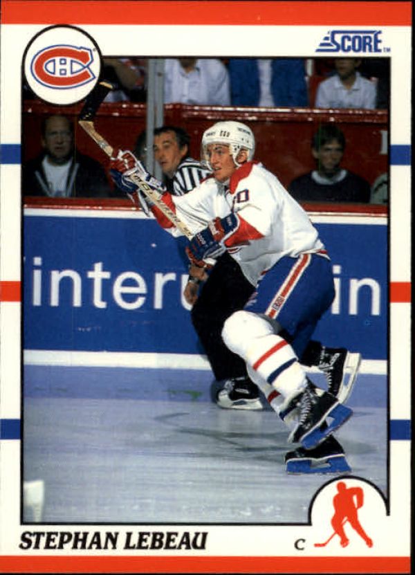 NHL 1990-91 Score - No 262 - Stephan Lebeau