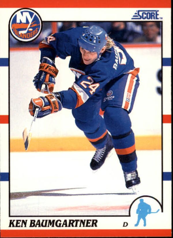 NHL 1990-91 Score - No 265 - Ken Baumgartner