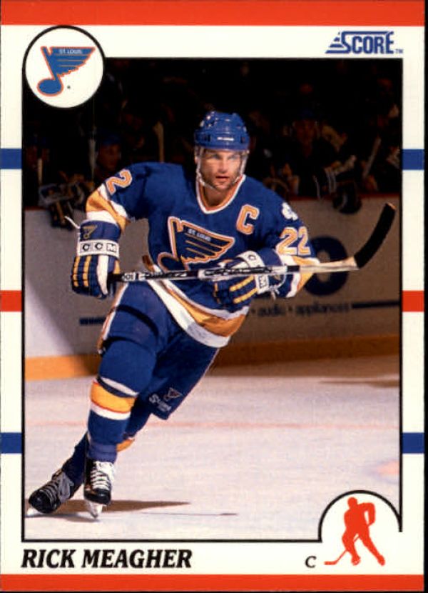 NHL 1990-91 Score - No 267 - Rick Meagher