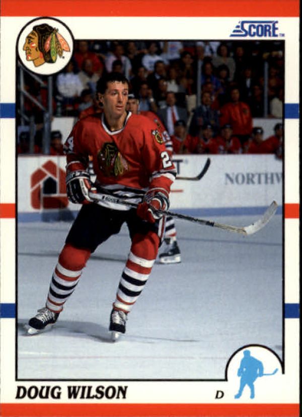 NHL 1990-91 Score - No 280 - Doug Wilson