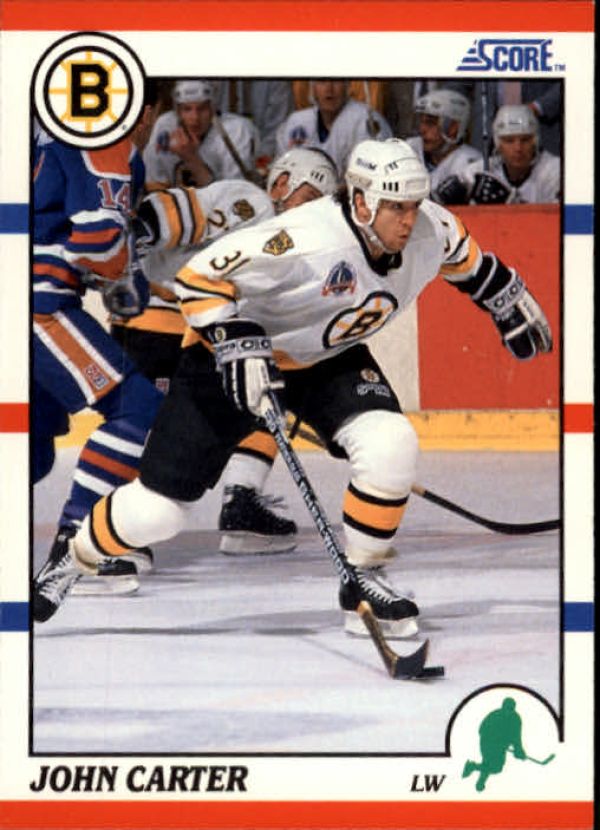 NHL 1990-91 Score - No 283 - John Carter