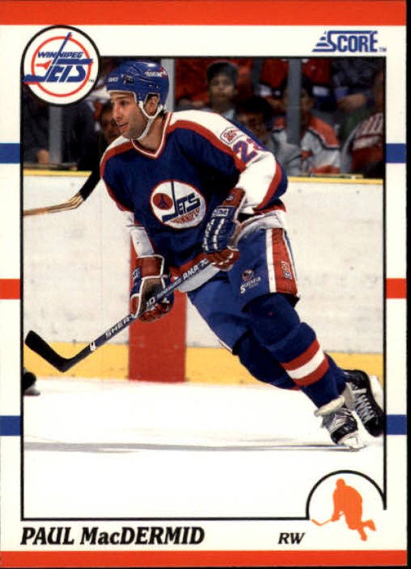 NHL 1990-91 Score - No 296 - Paul MacDermid