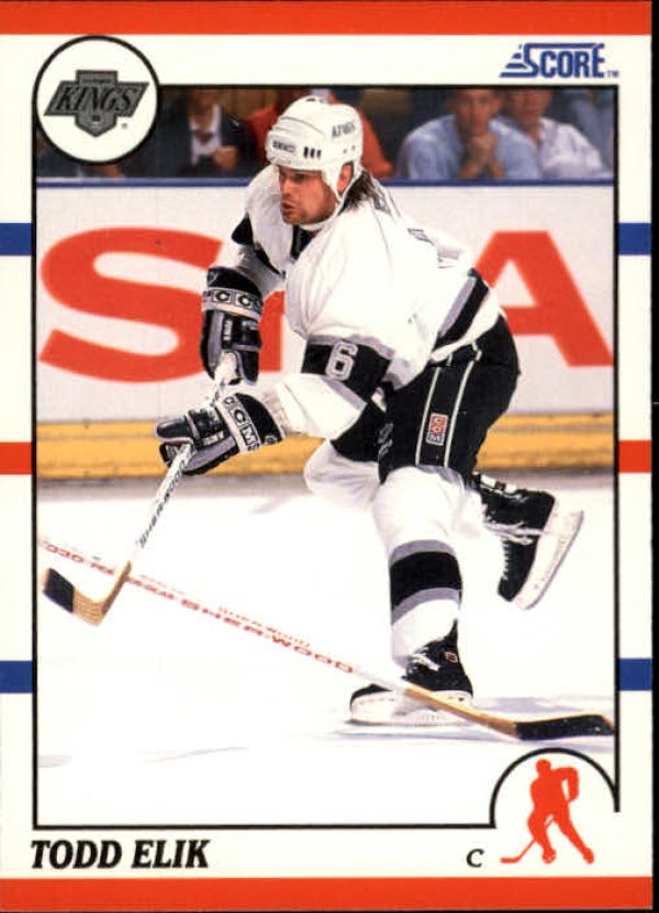 NHL 1990-91 Score - No 297 - Todd Elik