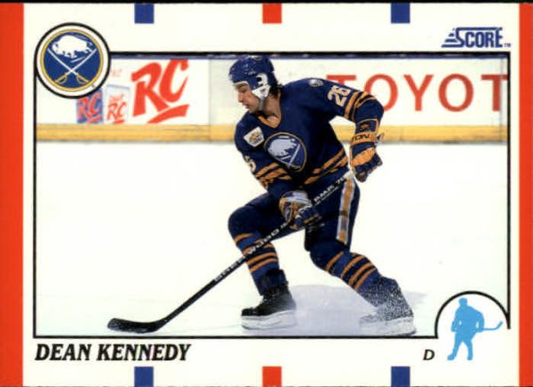 NHL 1990-91 Score - No 299 - Dean Kennedy