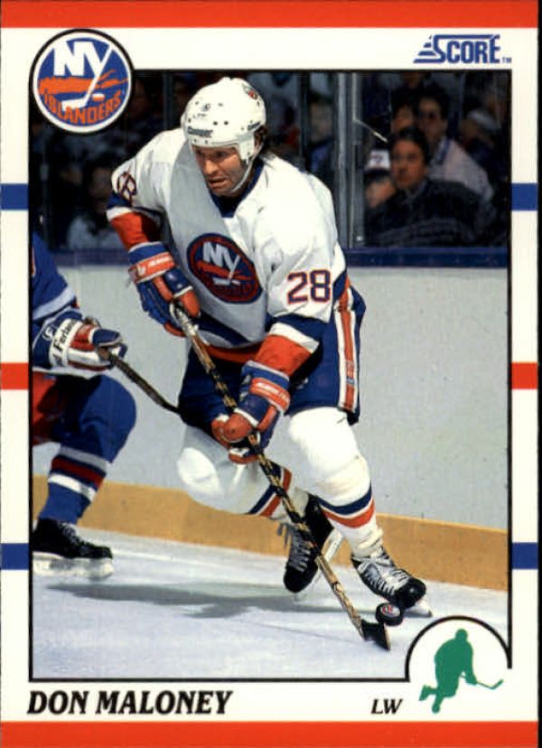 NHL 1990-91 Score - No 303 - Don Maloney