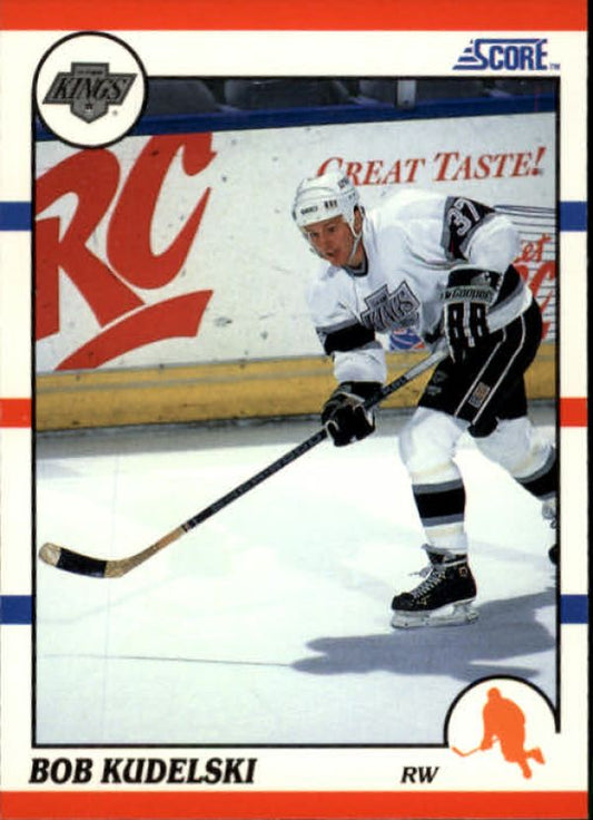 NHL 1990-91 Score - No 305 - Bob Kudelski