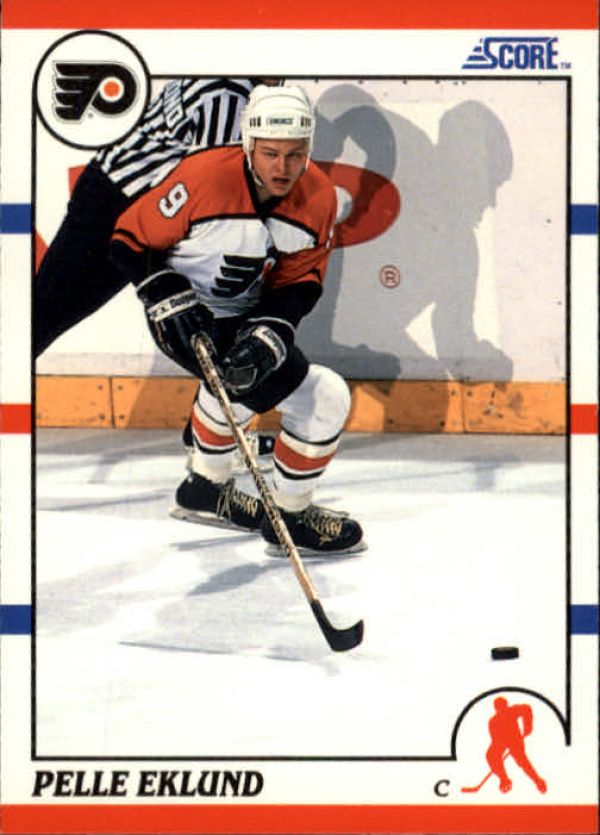 NHL 1990-91 Score - No 308 - Pelle Eklund