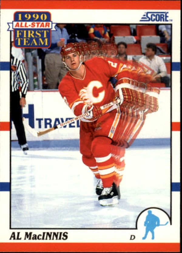 NHL 1990-91 Score - No 314 - Al MacInnis