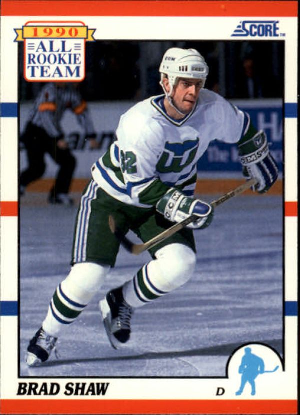 NHL 1990-91 Score - No 325 - Brad Shaw