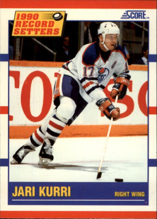 NHL 1990-91 Score - No 348 - Jari Kurri