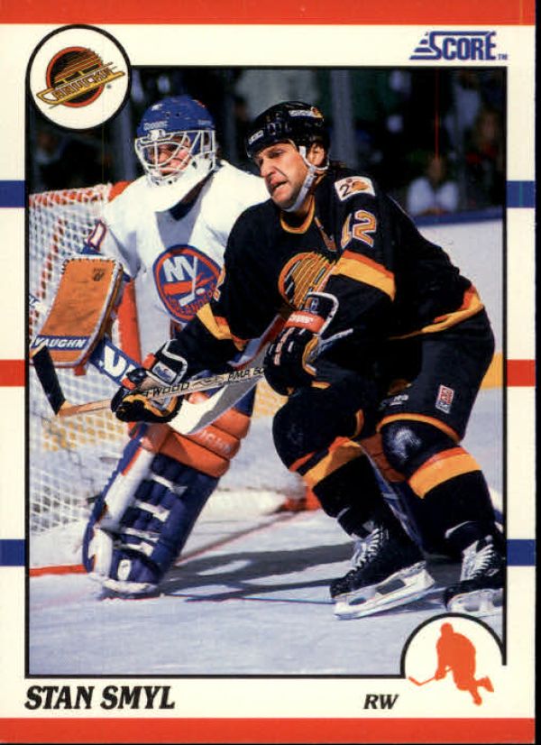 NHL 1990-91 Score - No 374 - Stan Smyl