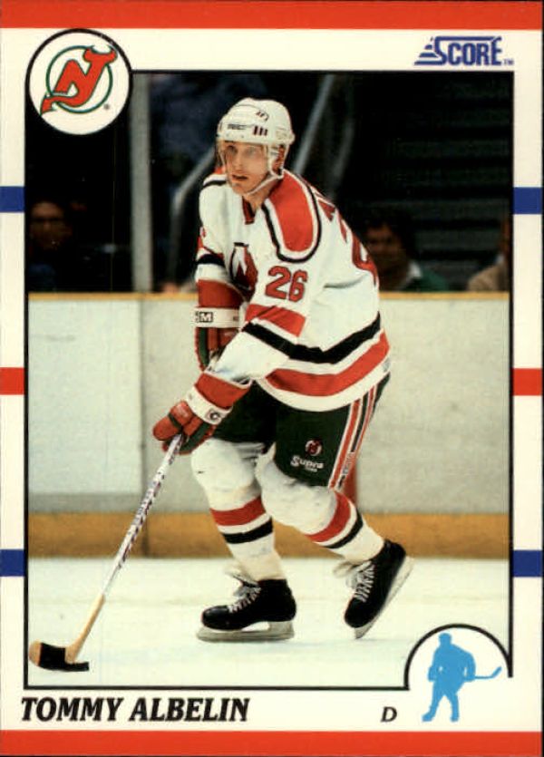 NHL 1990-91 Score - No 378 - Tommy Albelin