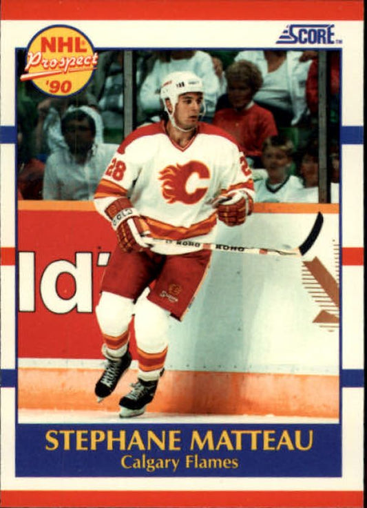 NHL 1990-91 Score - No 381 - Stephane Matteau