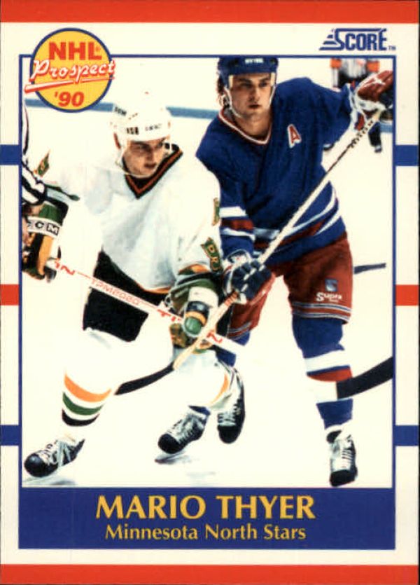 NHL 1990-91 Score - No 382 - Mario Thyer