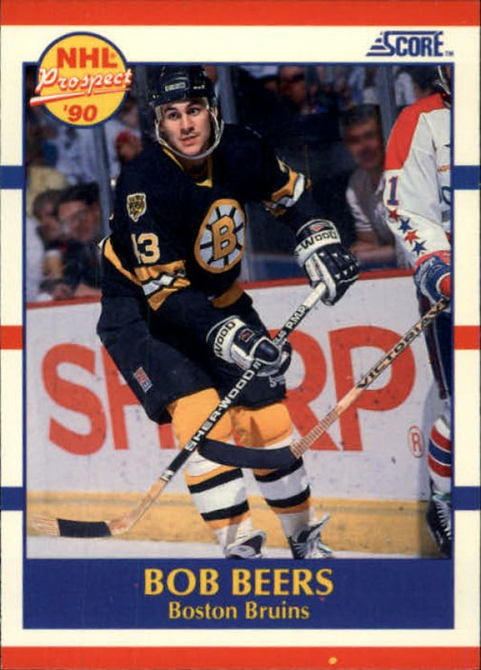 NHL 1990-91 Score - No 385 - Bob Beers