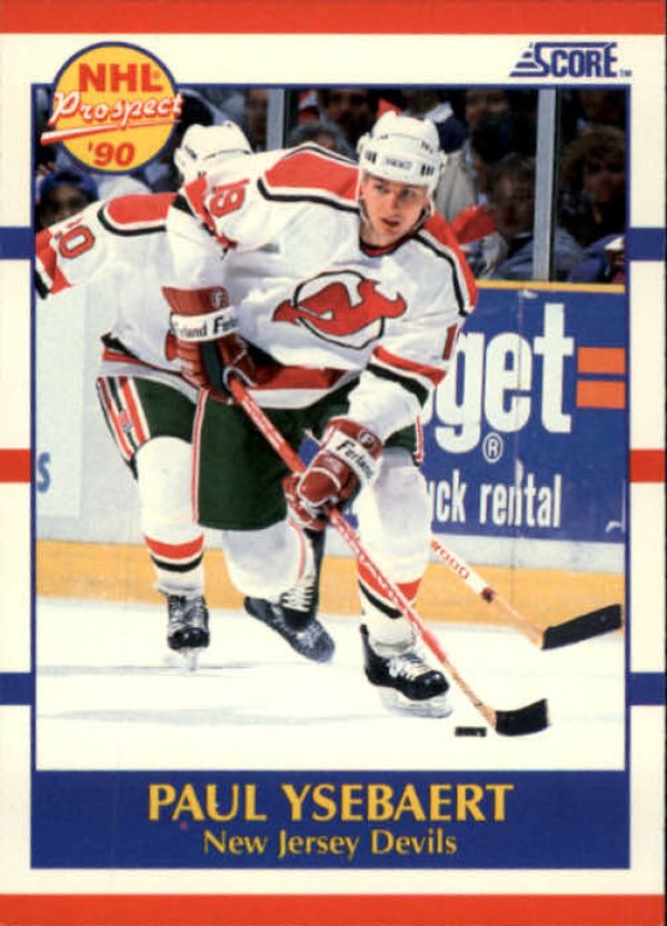 NHL 1990-91 Score - No 406 - Paul Ysebaert