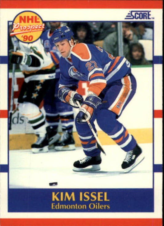 NHL 1990-91 Score - No 409 - Kim Issel