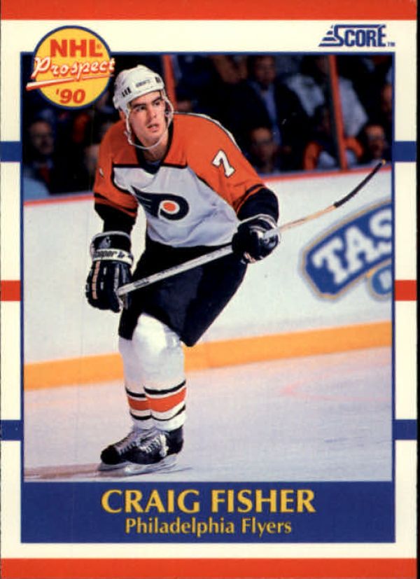 NHL 1990-91 Score - No 412 - Craig Fisher