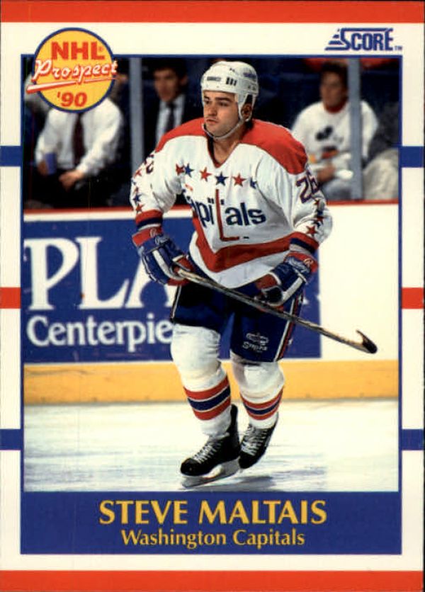 NHL 1990-91 Score - No 417 - Steve Maltais