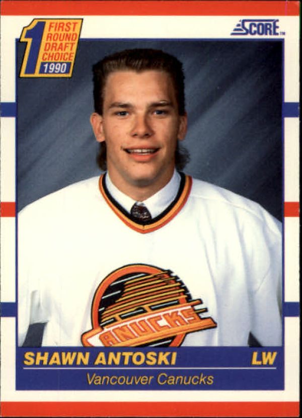 NHL 1990-91 Score - No 429 - Shawn Antoski