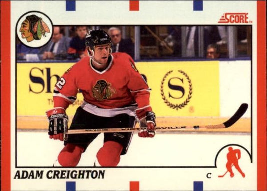 NHL 1990-91 Score Canadian - No 82 - Adam Creighton