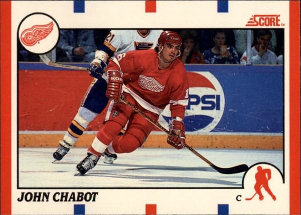 NHL 1990-91 Score Canadian - No 277 - John Chabot