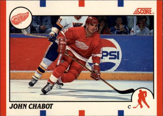 NHL 1990-91 Score Canadian - No 277 - John Chabot