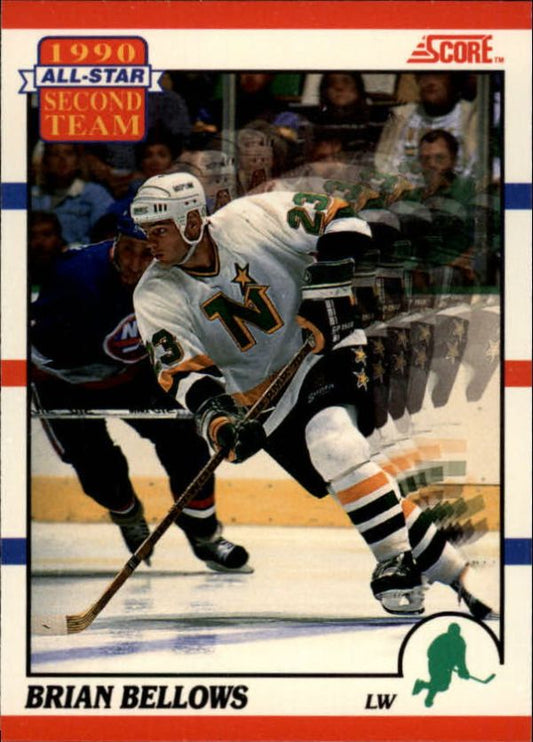 NHL 1990-91 Score Canadian - No 322 - Brian Bellows