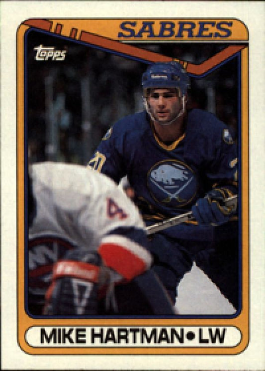 NHL 1990-91 Topps - No 16 - Mike Hartman