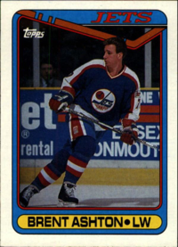 NHL 1990-91 Topps - No 24 - Brent Ashton