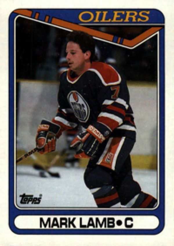 NHL 1990-91 Topps - No 25 - Mark Lamb